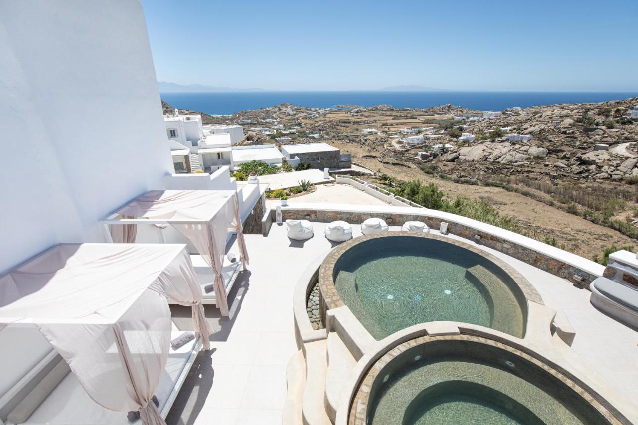 Sea & Stone Residence Mykonos Platísz Jalósz Kültér fotó