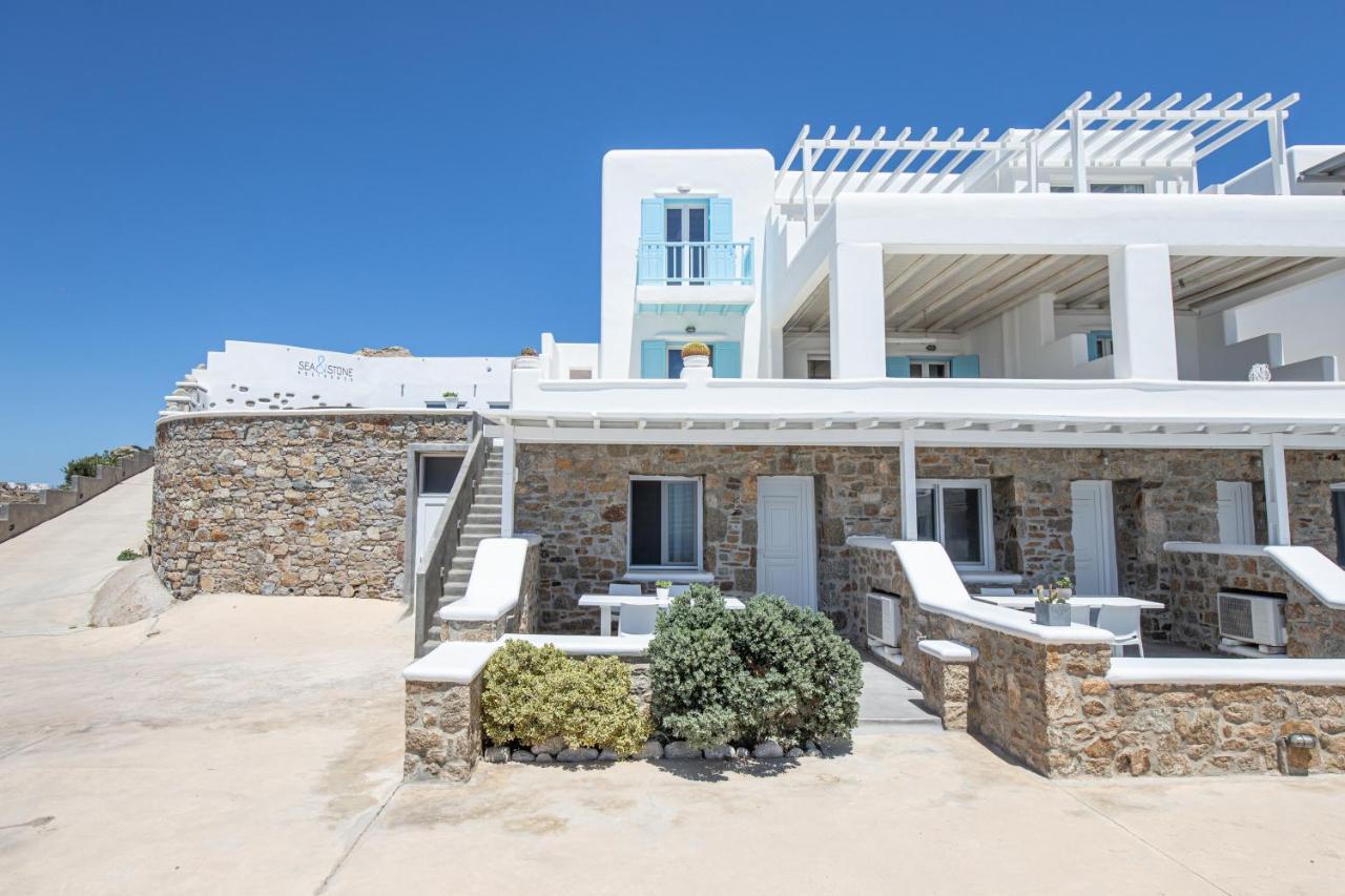 Sea & Stone Residence Mykonos Platísz Jalósz Kültér fotó