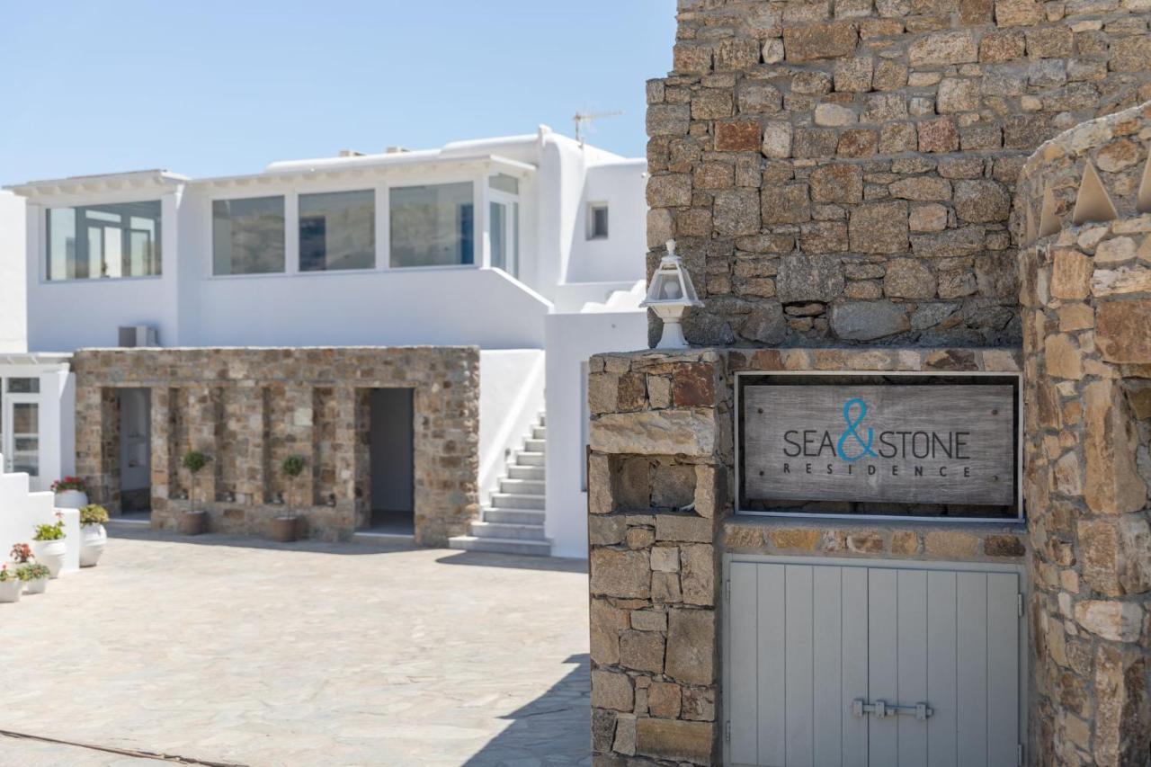 Sea & Stone Residence Mykonos Platísz Jalósz Kültér fotó