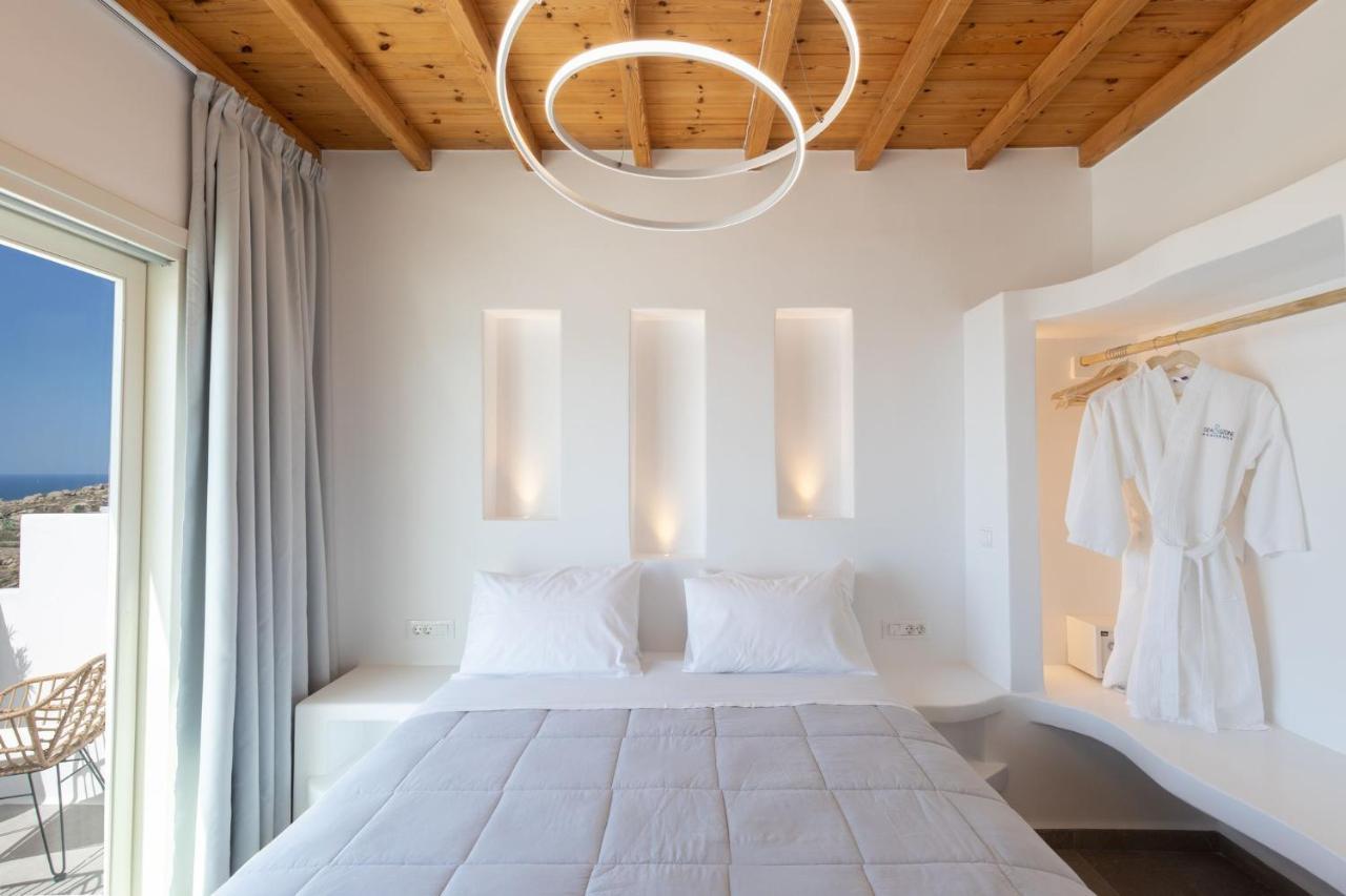 Sea & Stone Residence Mykonos Platísz Jalósz Kültér fotó