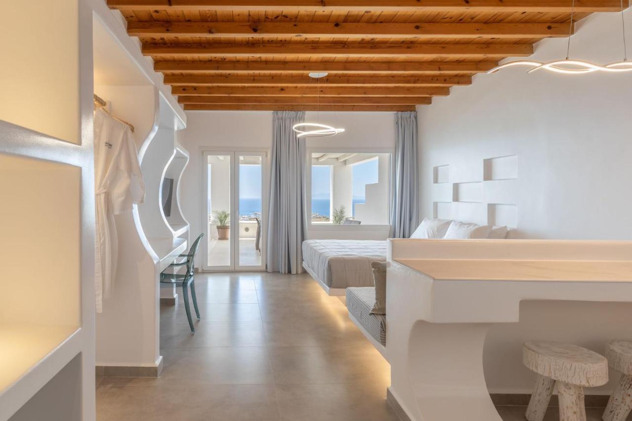Sea & Stone Residence Mykonos Platísz Jalósz Kültér fotó