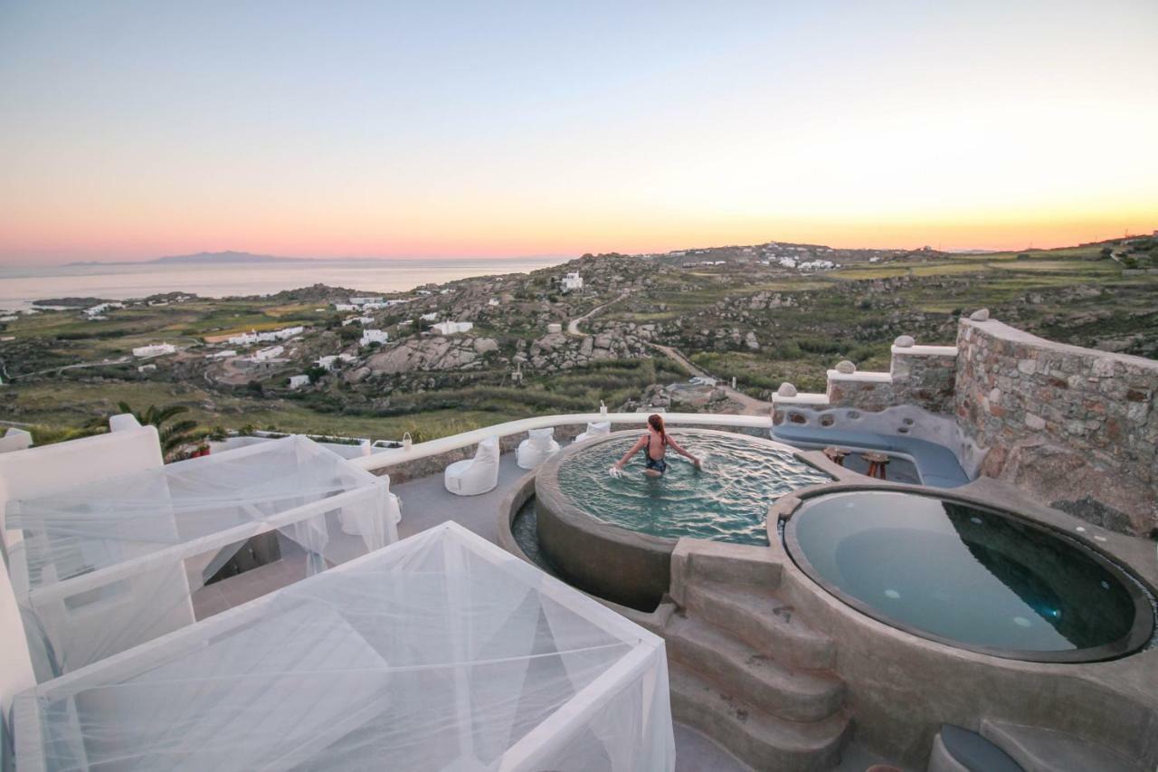 Sea & Stone Residence Mykonos Platísz Jalósz Kültér fotó